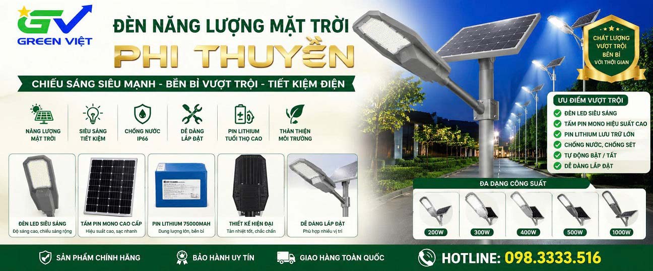 Đèn năng lượng mặt trời phi thuyền