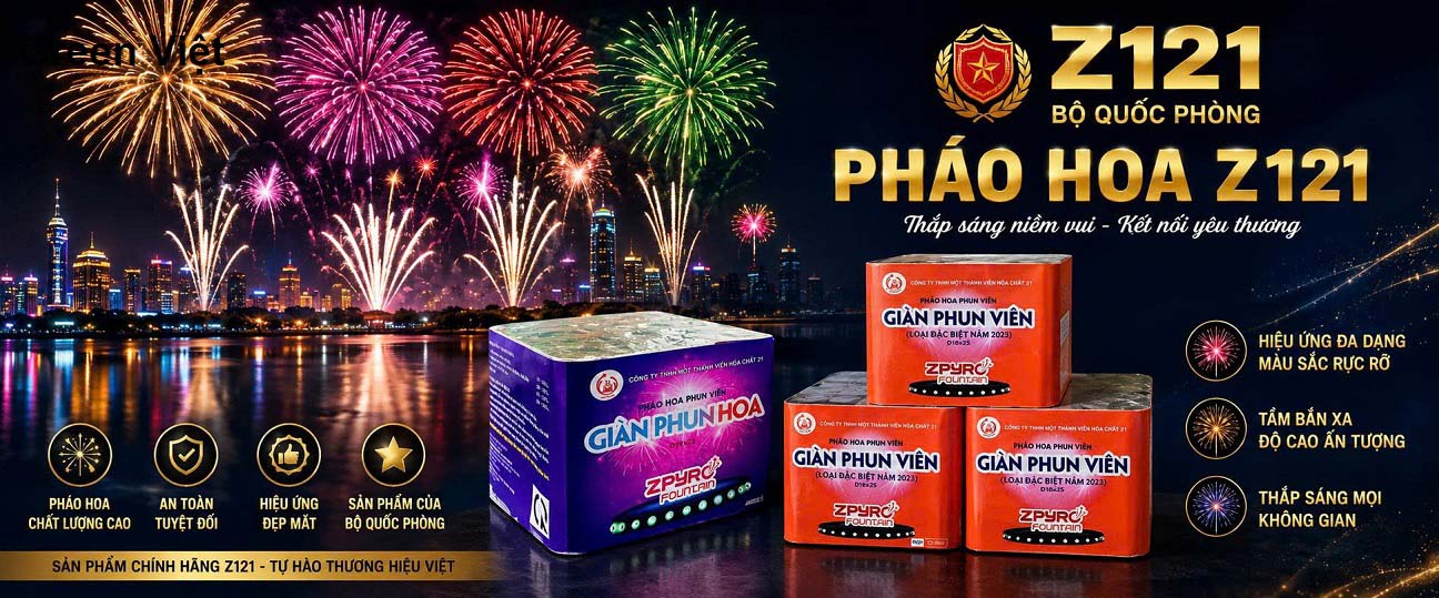 Pháo Hoa Bộ Quốc Phòng Z121