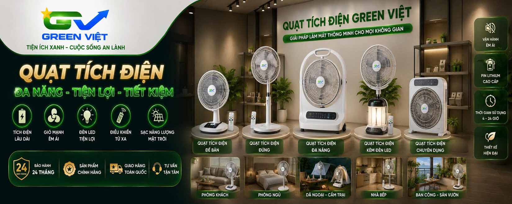Quạt Tích Điện