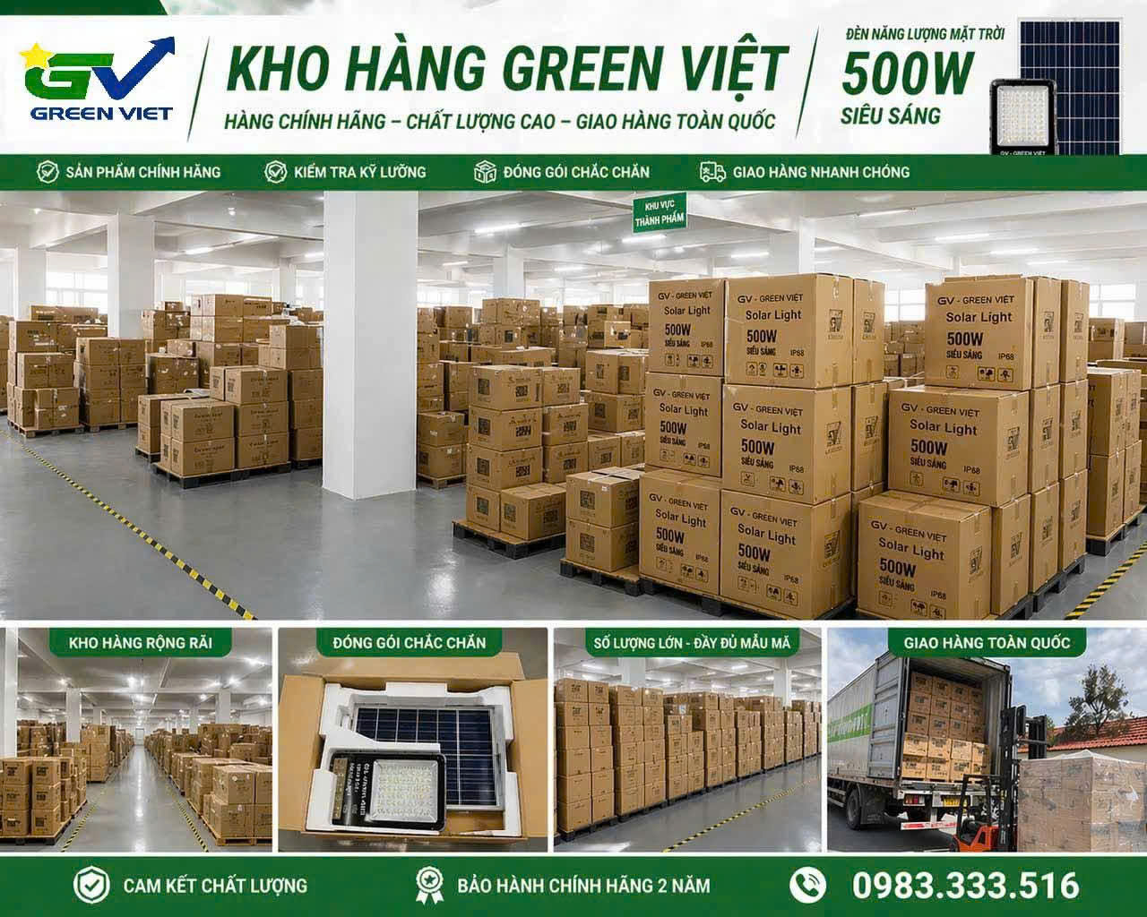 Đèn trụ cổng năng lượng mặt trời KT40CM DTC102023 Chữ Phúc