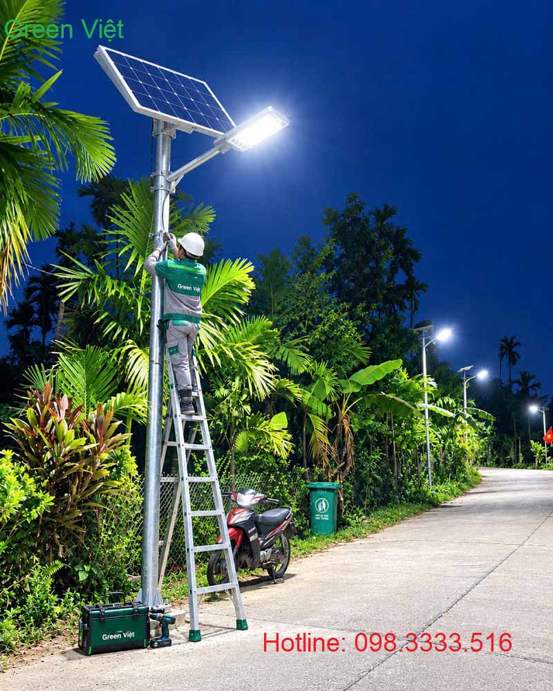 Đèn Đường Năng Lượng Mặt Trời Z98-1000W Cao Cấp