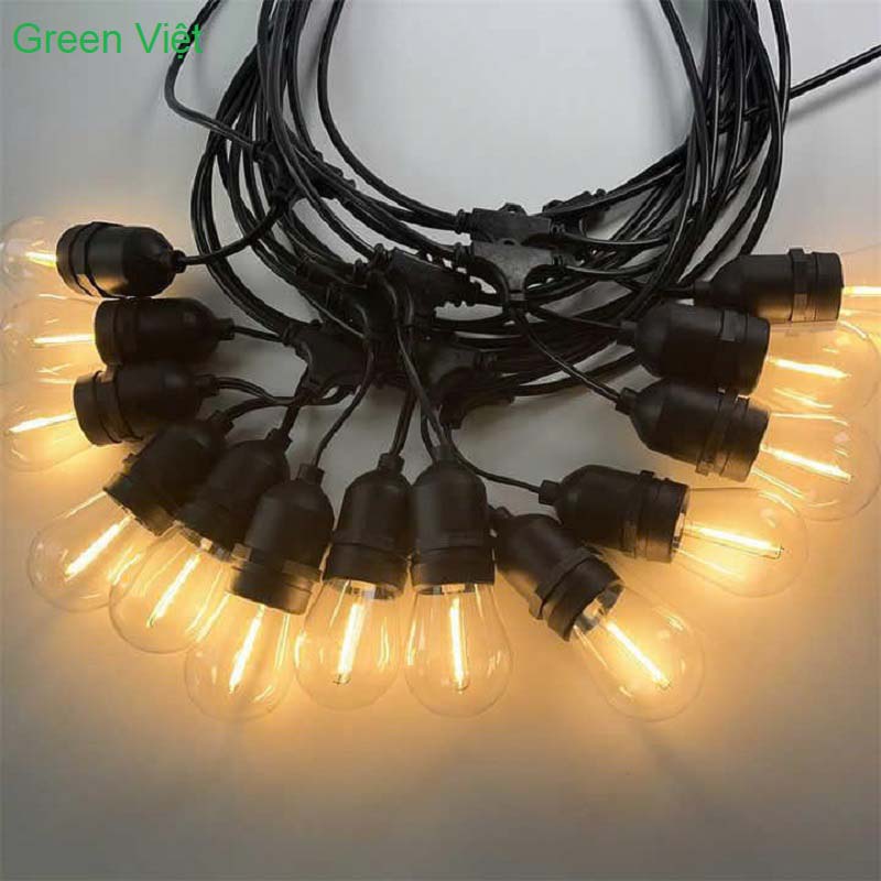 Dây led quả nhót 10m 20 bóng QN02