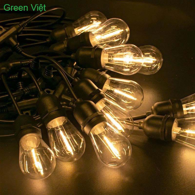 Dây led quả nhót 10m 20 bóng QN02