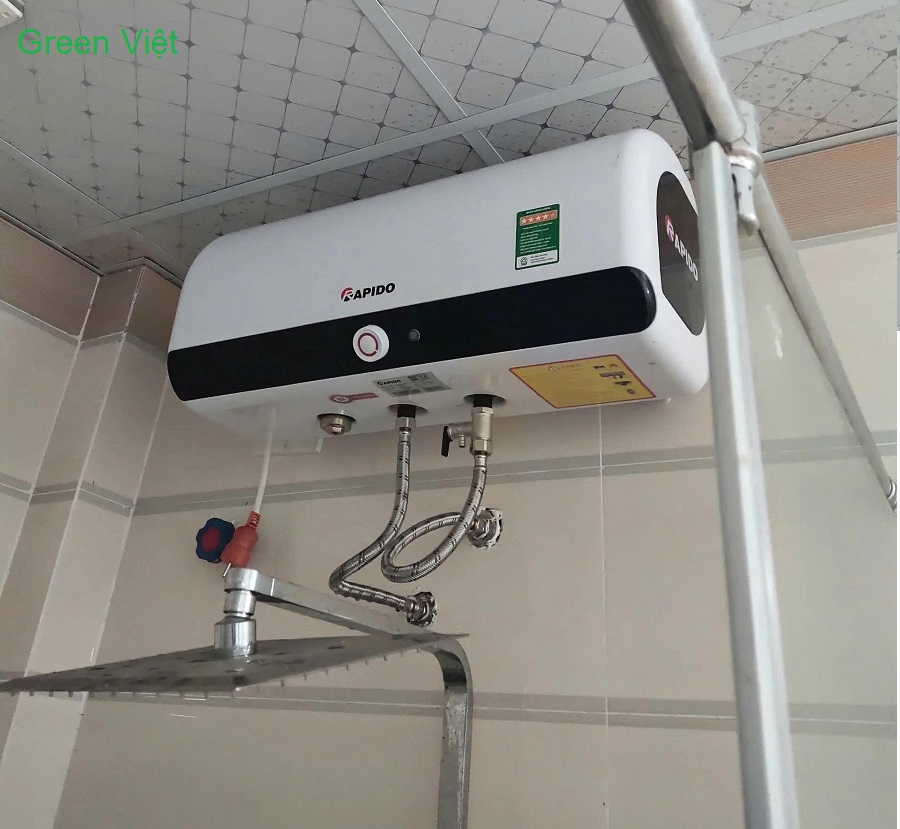Bình nóng lạnh Rapido 20 lít 2500W HE 20L
