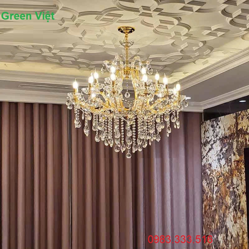 Đèn chùm pha lê cao cấp GVC1204