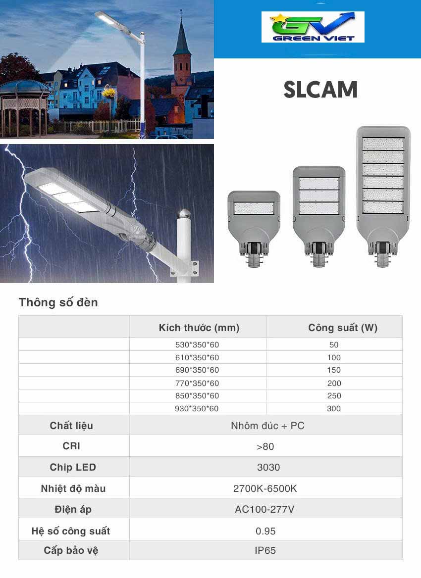 Đèn đường led cao áp philips 200W 3000K M6