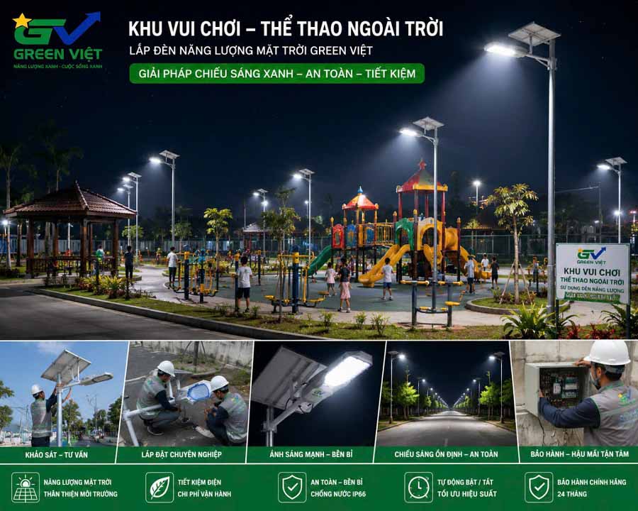 Đèn Đường năng lượng mặt trời 1000W