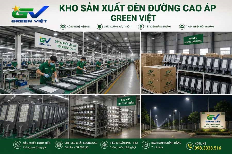 Đèn Đường năng lượng mặt trời 1000W