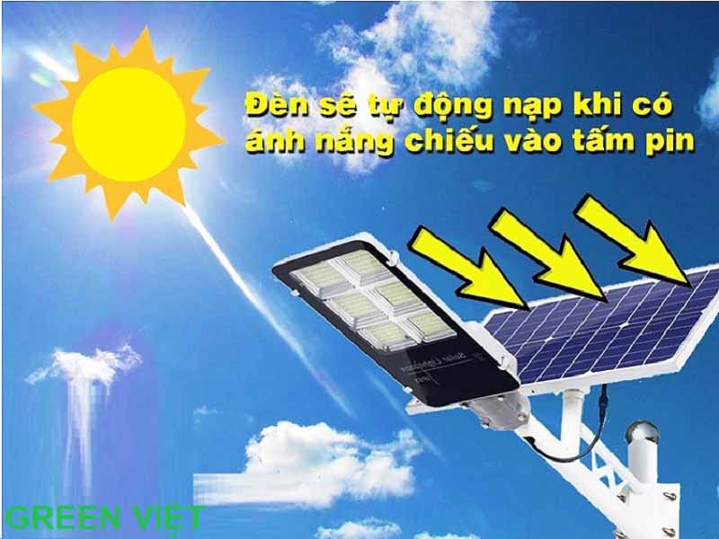Đèn Đường Năng Lượng Mặt Trời 300W BC-300A