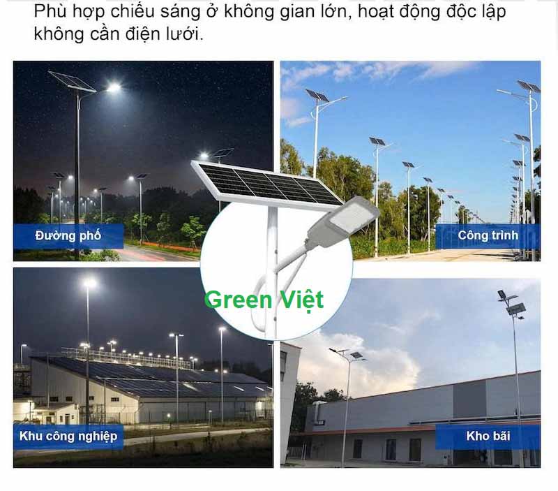 Đèn đường năng lượng mặt trời DCDMT06 500W