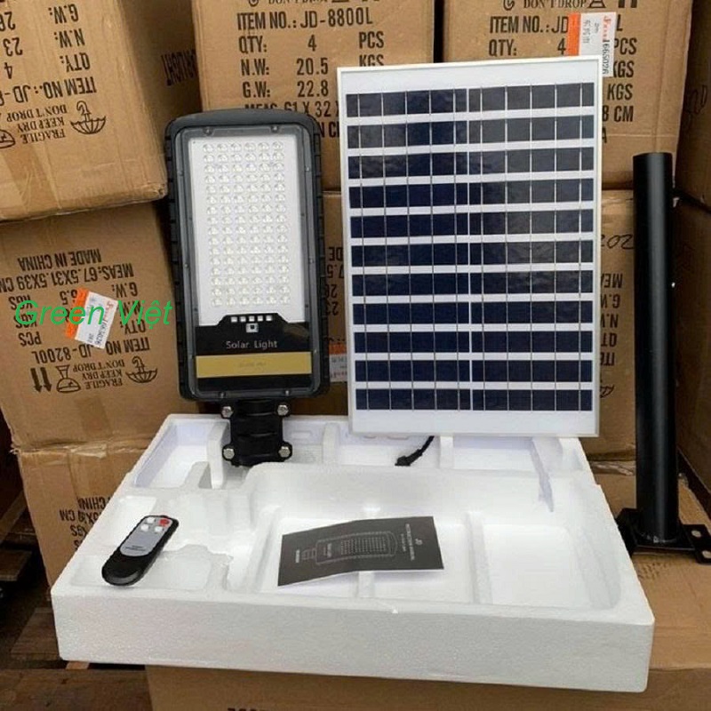 Đèn đường năng lượng mặt trời JinDian JD-298
