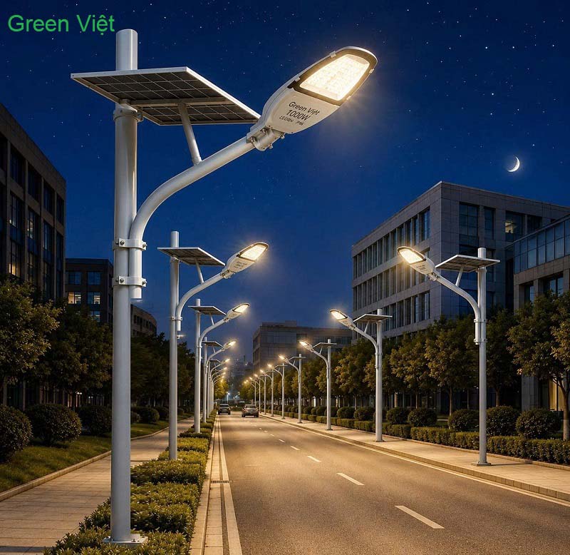 Đèn đường năng lượng mặt trời siêu sáng 1000W ZL-1000