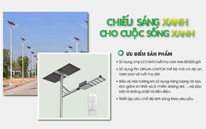 Đèn Đường Solar Light DCD-100W