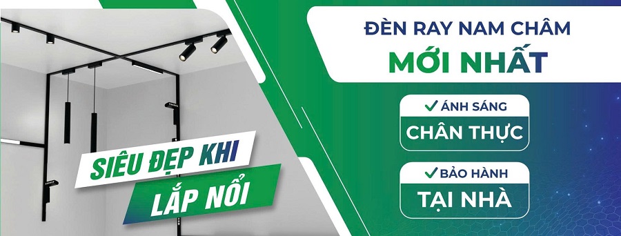 Đèn led ray nam châm Rọi Âm RNC 6W, 12W, 18W