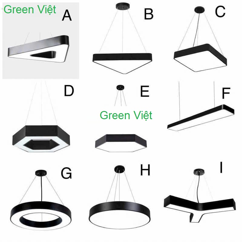 Đèn led thả văn phòng HVP01