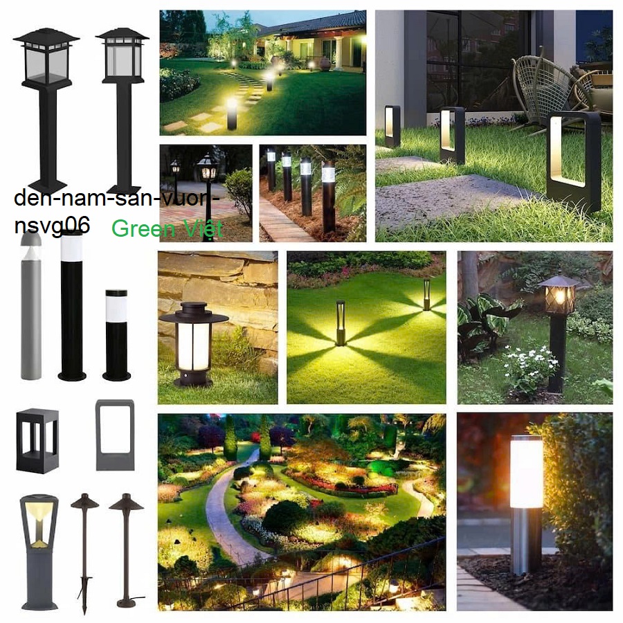 Đèn nấm sân vườn NSVG06