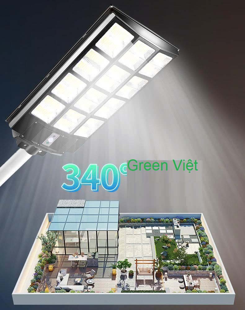 Đèn năng lượng mặt trời 1000W LT1000 Cảm Biến