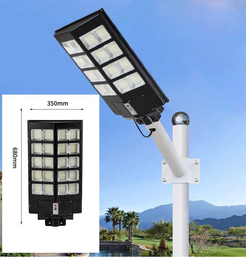 Đèn năng lượng mặt trời 1000w PLT-1000 Cảm Biến