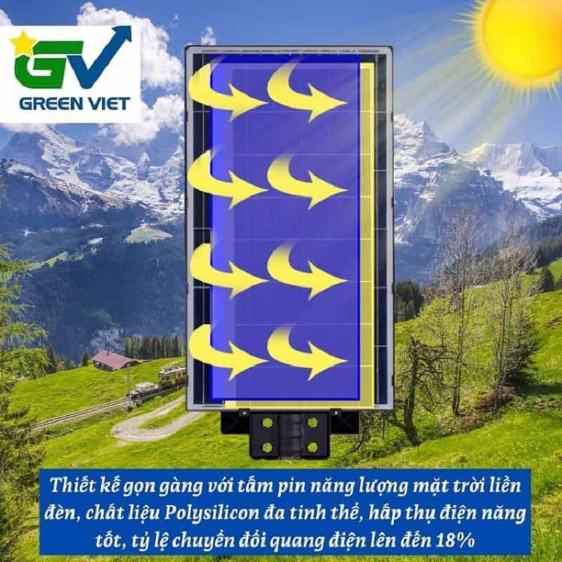 Đèn năng lượng mặt trời 1000w TLP-1000 Pin Liền Đèn