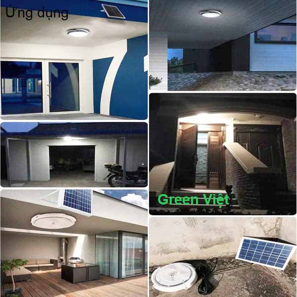 Đèn năng lượng mặt trời OPN.2023 Ốp Trần