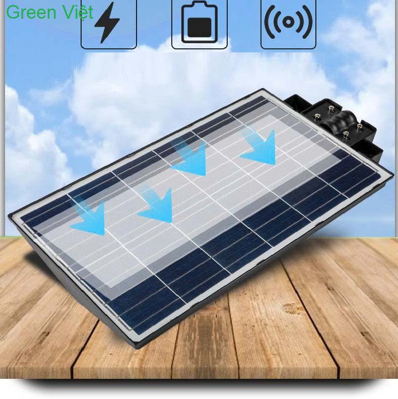 Đèn năng lượng mặt trời 400W PLC400 Cảm Biến Chuyển Động