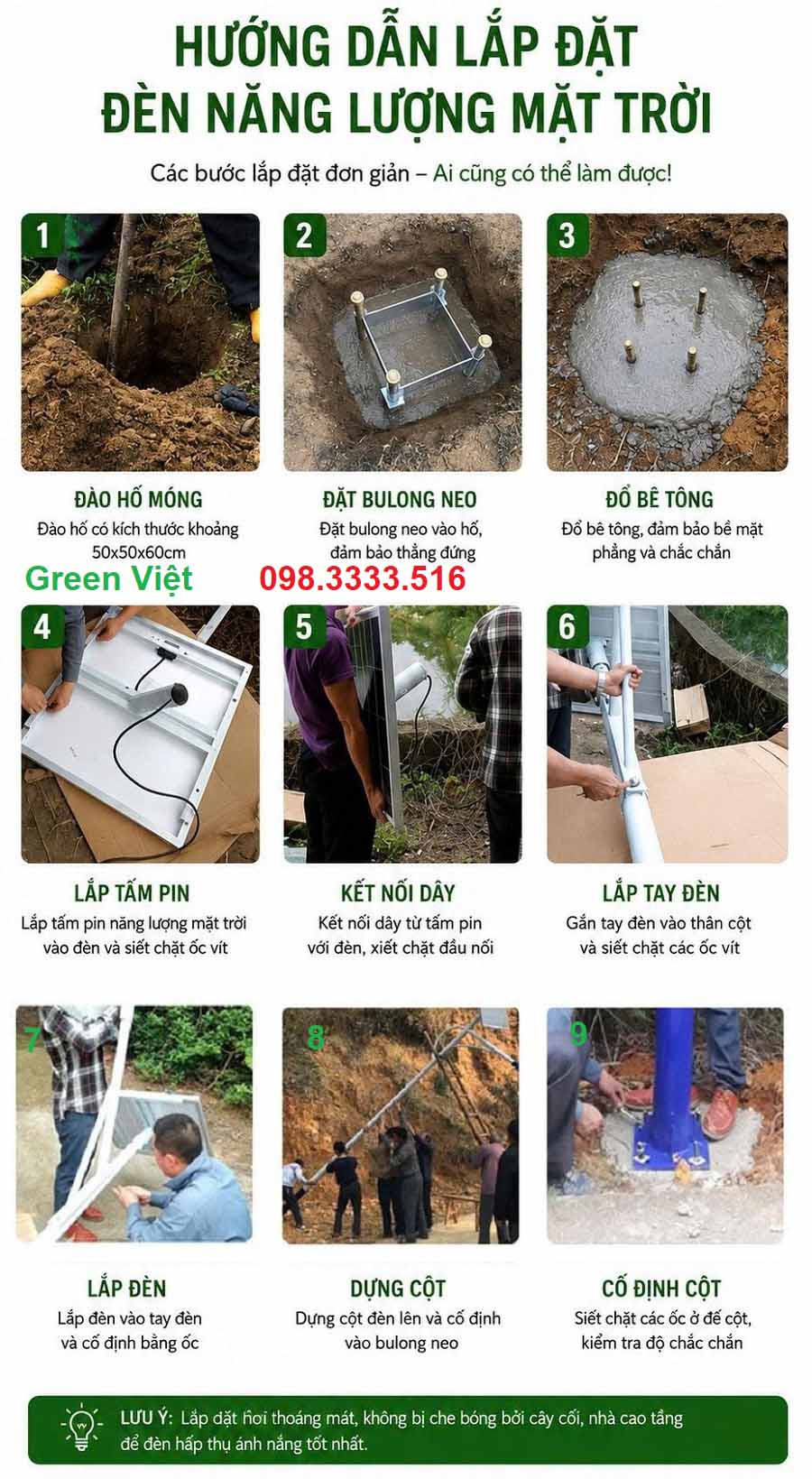 Đèn năng lượng mặt trời 80W DLT-80 Công Trình Dự Án