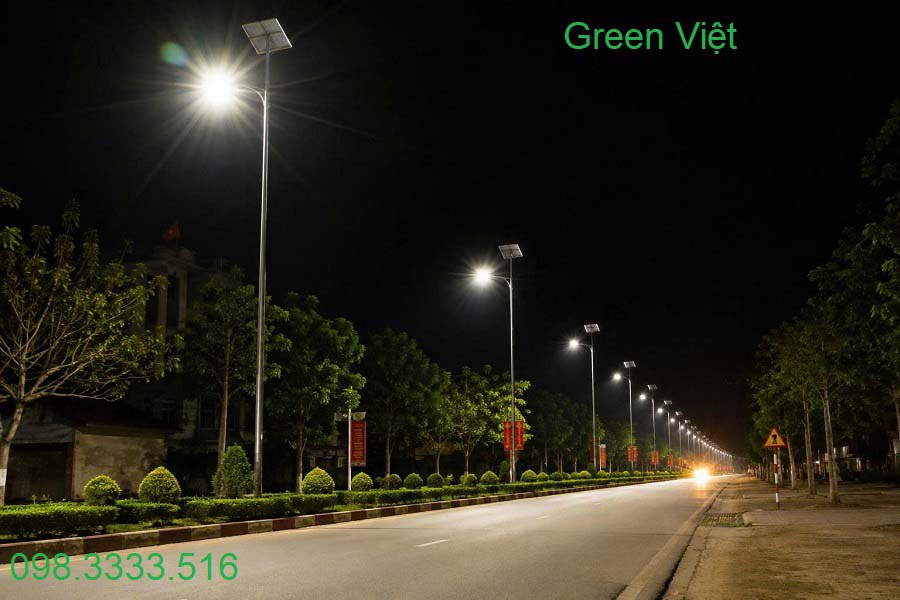 Đèn đường năng lượng mặt trời công trình 56W 2.0P