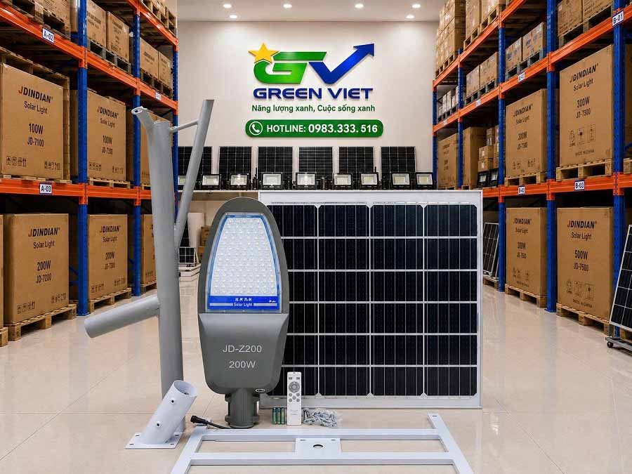 Đèn Năng Lượng Mặt Trời JD