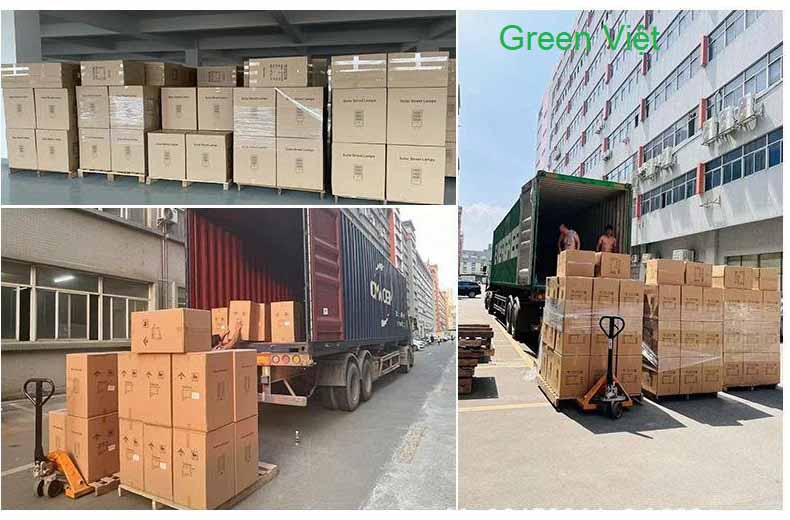 Đèn sân vườn năng lượng mặt trời 300w DTS-300