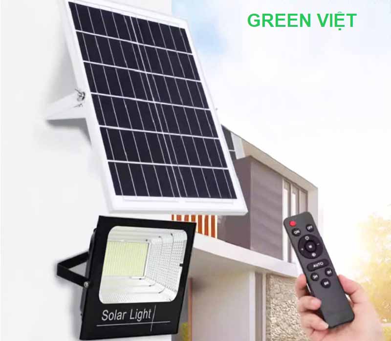 Đèn Năng Lượng Mặt Trời GV2-200W Lắp trong hoặc Ngoài Nhà