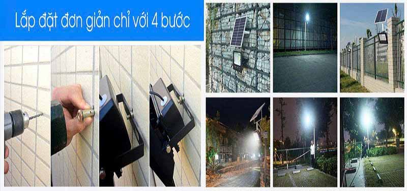 Đèn Pha năng lượng mặt trời JD 300w JD300
