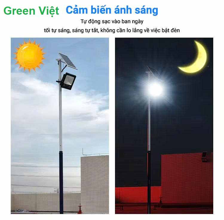 Đèn Pha năng lượng mặt trời JD 300w JD300
