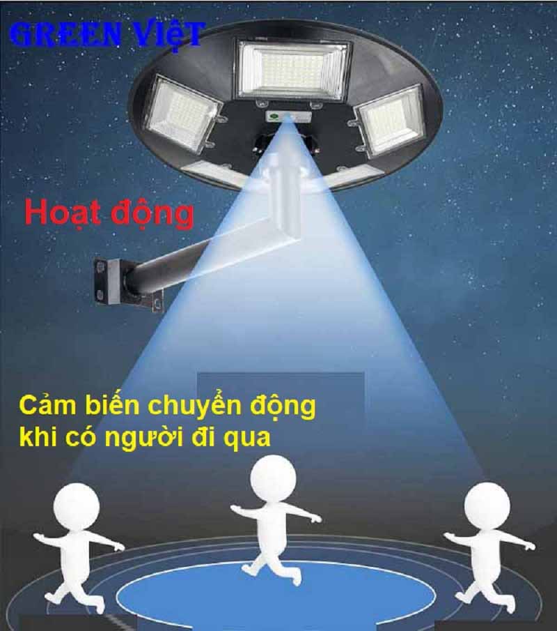 Đèn sân vườn năng lượng mặt trời UFO.05 500W