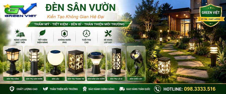 Đèn Sân Vườn