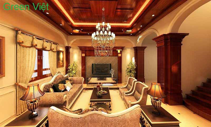 Đèn Spotlight Âm Trần 15W Viền Vàng 24K Cao Cấp