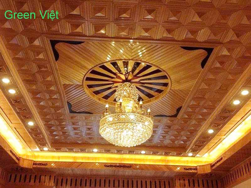 Đèn Spotlight Âm Trần 15W Viền Vàng 24K Cao Cấp