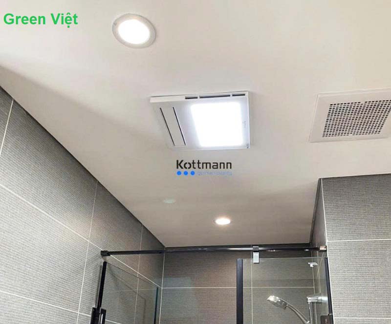 Đèn Sưởi Âm Trần Kottmann K6 5 Chức Năng Trong 1