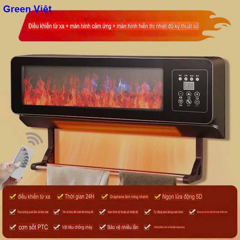 Đèn sưởi nhà tắm 20AY có sấy khắn