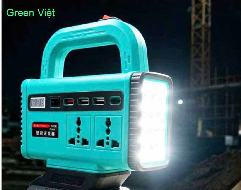 Đèn Tích Điện Siêu Sáng GVD-26 Dùng Pin Đa Năng