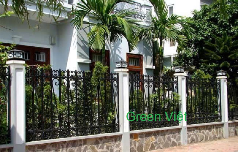 Đèn trụ cổng năng lượng mặt trời DTCNM02