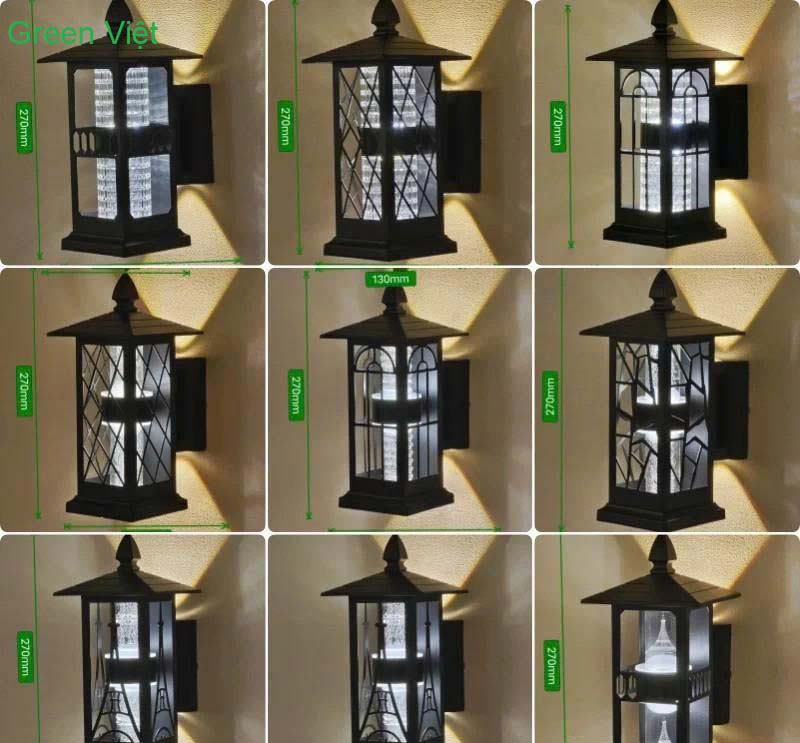 Đèn trụ tháp gắn tường trang trí TTL18