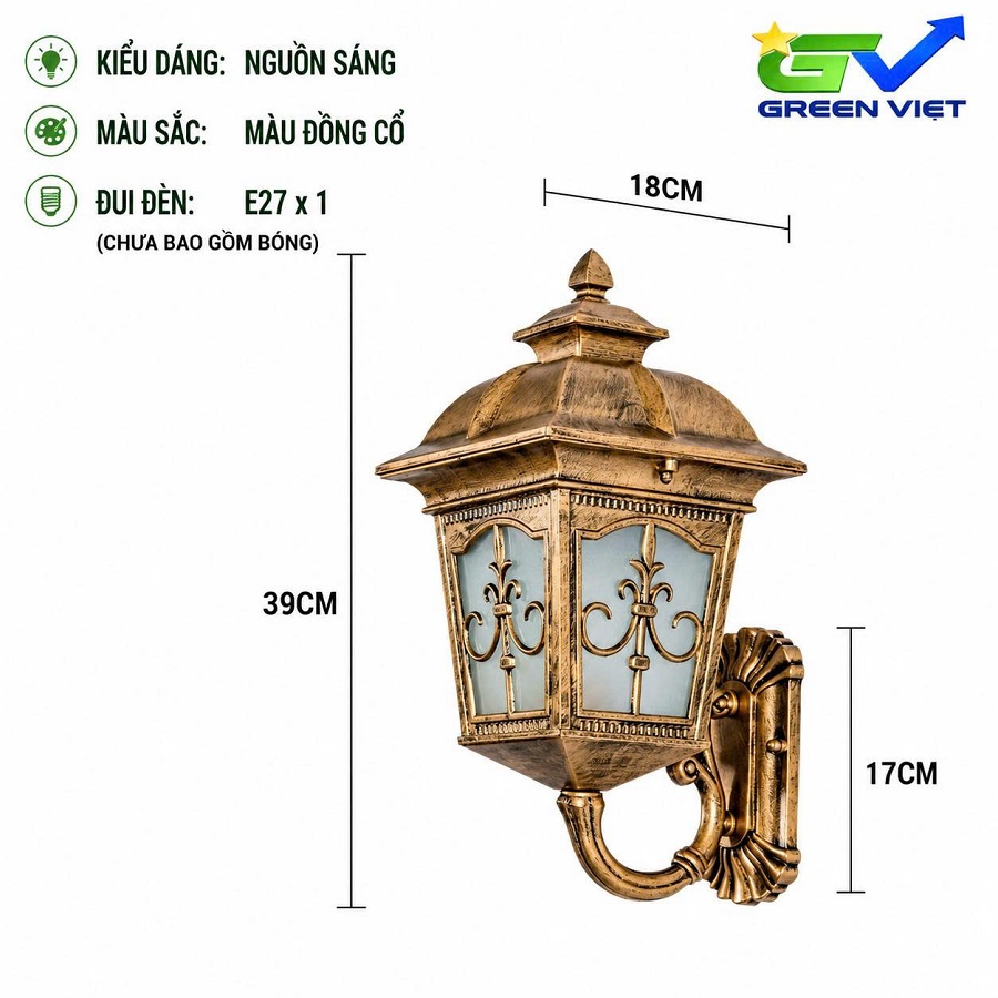 Đèn Tường Châu Âu OT012