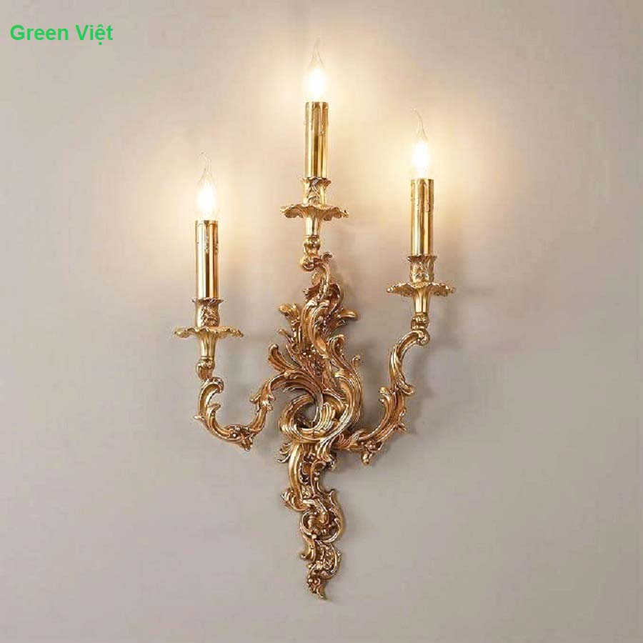 Đèn tường trang trí DT022 cao cấp bằng đồng