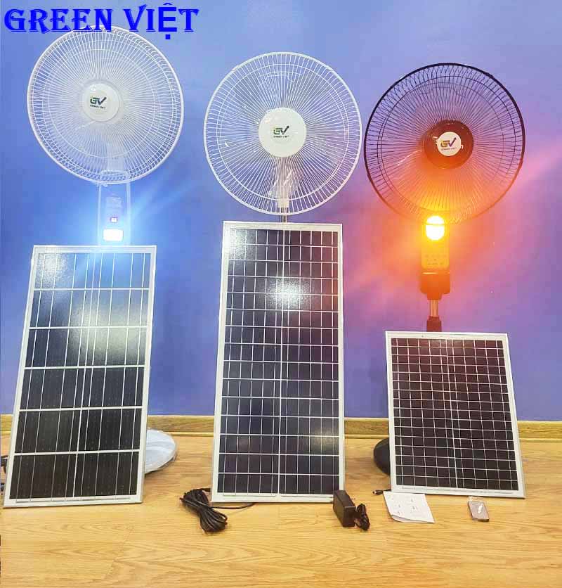Quạt Bàn Năng Lượng Mặt Trời QB06