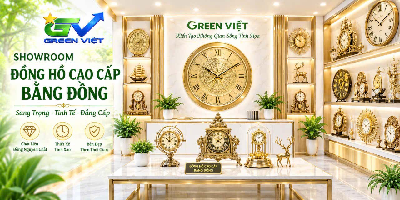Đồng Hồ Cao Cấp Bằng Đồng