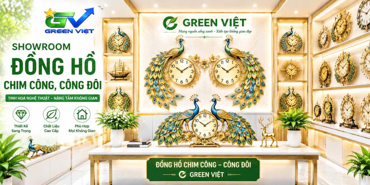 Đồng Hồ Chim Công