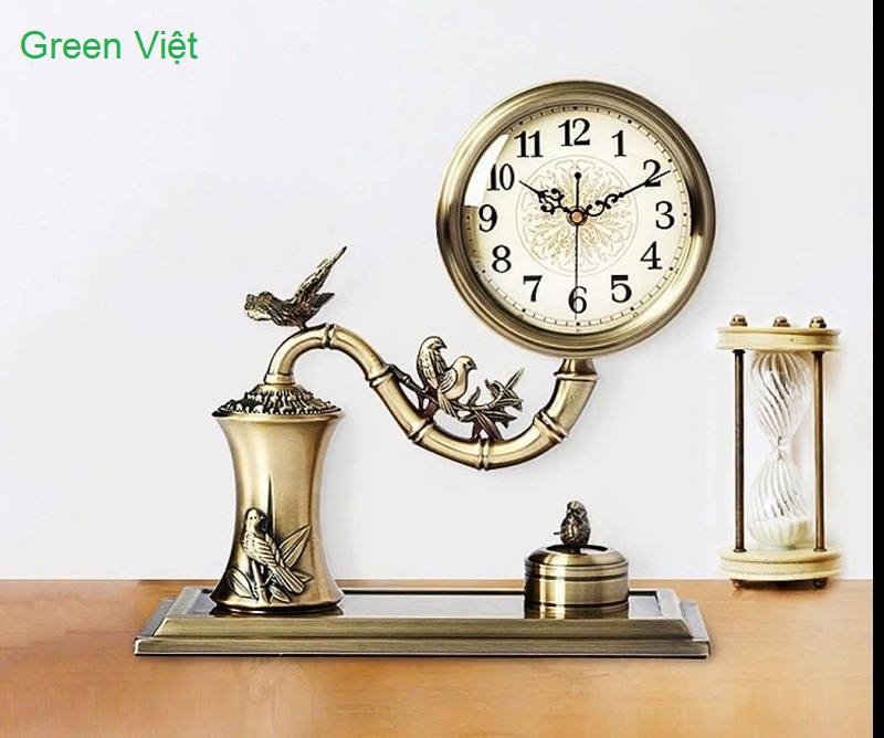 Đồng hồ trang trí để bàn DHDB03 cao cấp