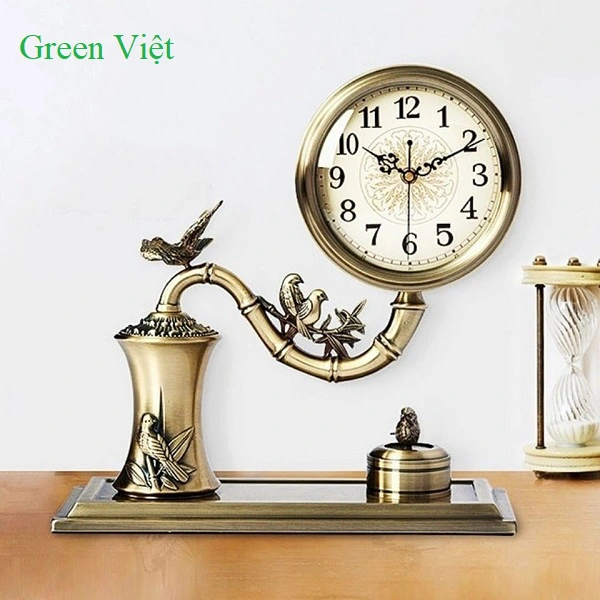 Đồng hồ trang trí để bàn DHDB03 cao cấp
