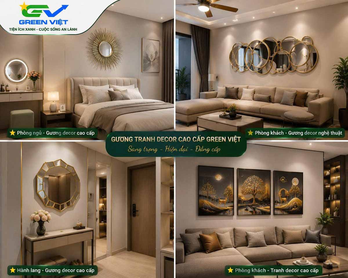 Gương Tranh Decor
