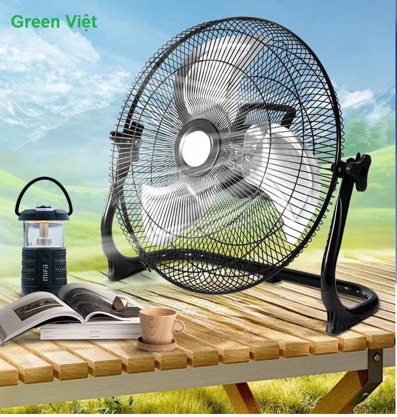 Quạt bàn năng lượng măt trời QVN15 Giá Rẻ